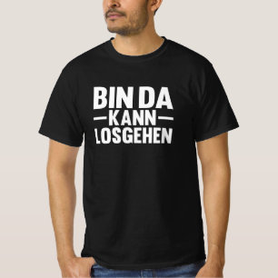 Camiseta Estou pronto para ser engraçado dizendo para amigo