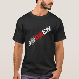 Camiseta Estou quebrado, estou bem, dor de doença invisível