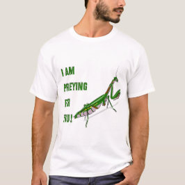 Camiseta Estou rezando por você.