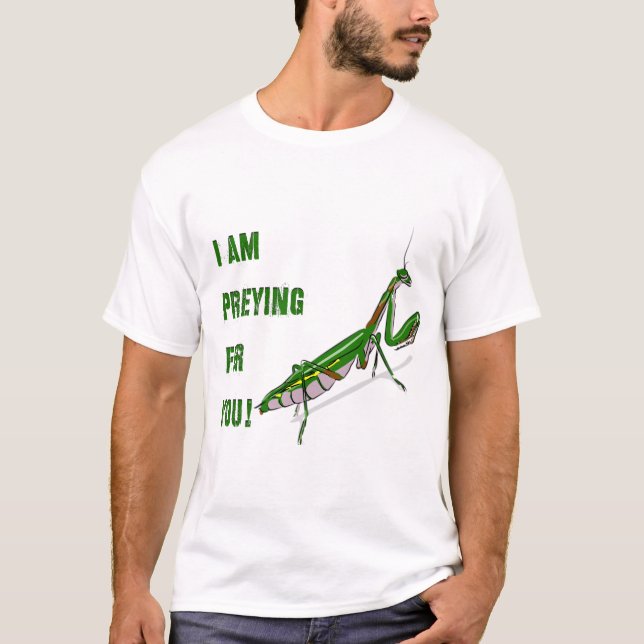 Camiseta Estou rezando por você. (Frente)