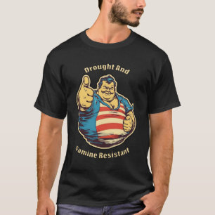 Camiseta Estou seca e resistente à fome - Funnitee