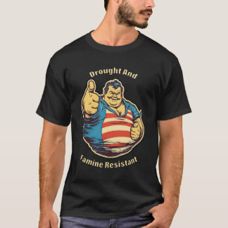 Camiseta Estou seca e resistente à fome - Funnitee