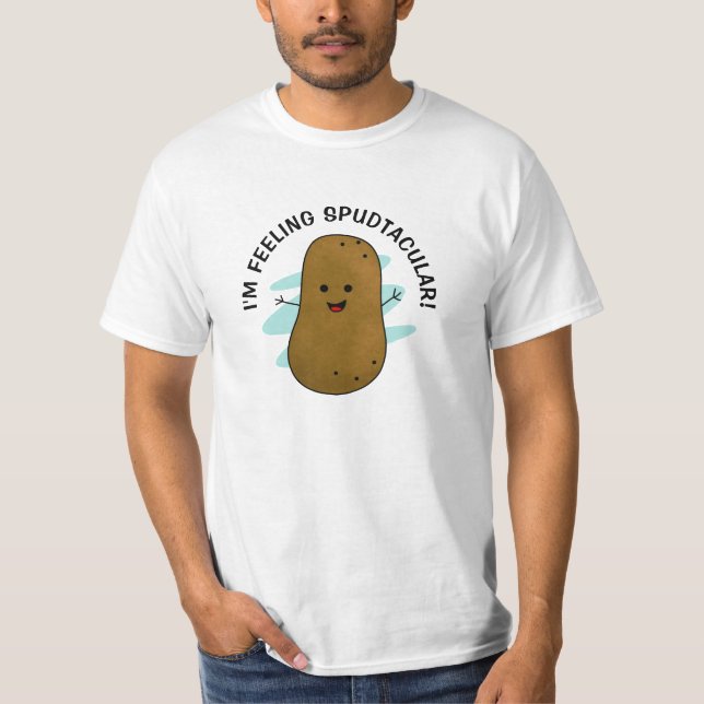 Camiseta Estou Sentindo Batata Spudtacular (Frente)