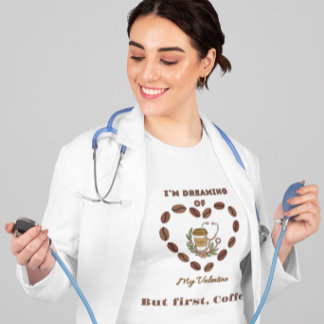 Camiseta Estou sonhando com minha mensagem de Namorados T-S