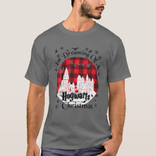 Camiseta Estou Sonhando com um Buf Vermelho de Natal da Fac
