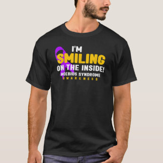 Camiseta Estou sorrindo no Awarene da Síndrome de Moebius D