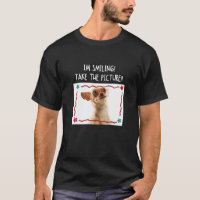 Estou sorrindo Tire a foto do Chihuahua Dog Meme