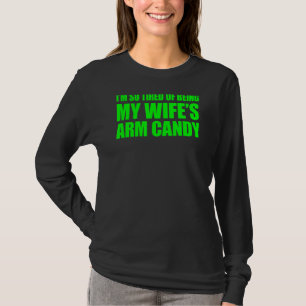 Camiseta Estou tão cansado de ser doce de braço da minha es