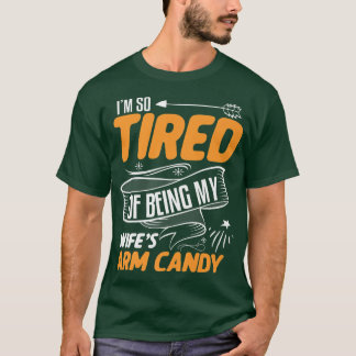 Camiseta Estou Tão Cansado De Ser Minha Esposas Arma Um Mar