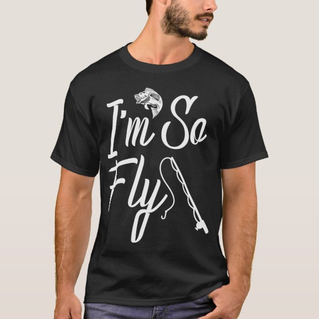 Camiseta Estou Tão Voador Pescando (Frente)