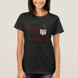 Camiseta Estou te dizendo que não sou um cão que minha mãe