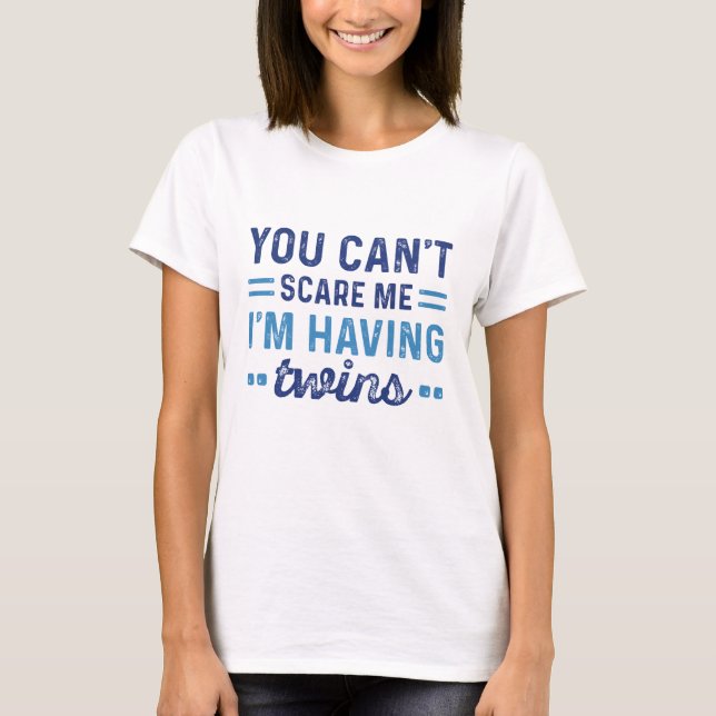 Camiseta Estou tendo gêmeos (Frente)