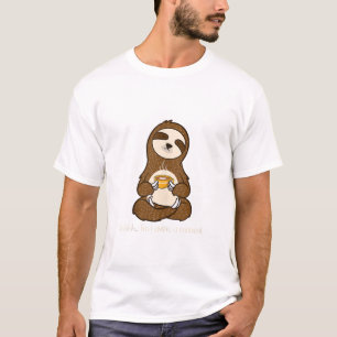 Camiseta Estou Tendo Um Momento Cafeína Café Otaku Com