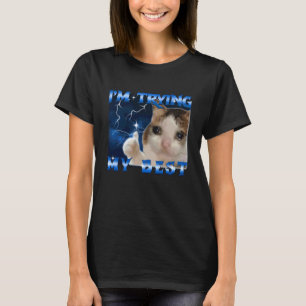Camiseta Estou Tentando Ao Máximo Meme Pirata Divertido de