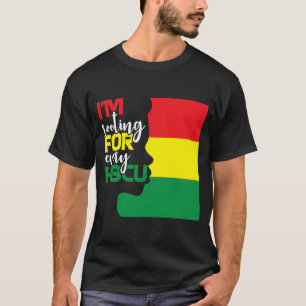 Camiseta Estou torcendo por todas as faculdades da HBCU par