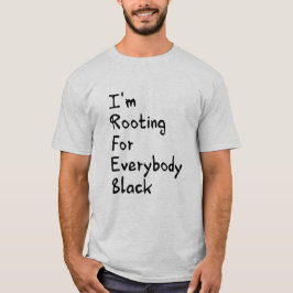 Camiseta Estou Torcendo Por Todos os Negros