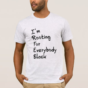 Camiseta Estou Torcendo Por Todos os Negros