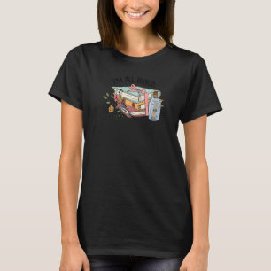 Camiseta Estou Totalmente Reservado Floral Livro Bibliófilo