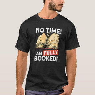 Camiseta Estou Totalmente Reservado Lendo Bookworm