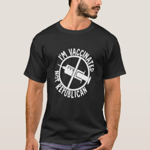 Camiseta Estou Vacinado Não Republicano