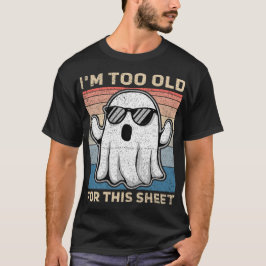 Camiseta Estou Velho Demais Para Essa Folha Divertido Fanta