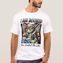 Camiseta Estou viciado: Turtle Scholar em Estilo