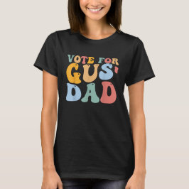 Camiseta Estou votando em Gus Pai Vote Harris Walz 2024