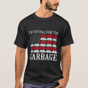 Camiseta Estou votando no lixo Trump 2024 Orgulhoso por ser