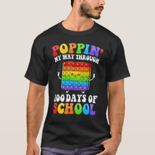 Camiseta Estourando Meu Caminho Através de 100 Dias  100º D
