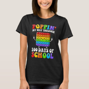 Camiseta Estourando Meu Caminho Através de 100 Dias 100º D