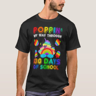 Camiseta Estourando Meu Caminho Através de 100 Dias  100º D