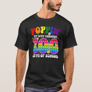 Camiseta Estourando Meu Caminho Através de 100 Dias de Cria