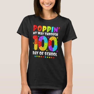 Camiseta Estourando Meu Caminho Através de 100 Dias de Cria
