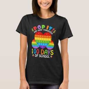 Camiseta Estourando Meu Caminho Através de 100 Dias de Esco