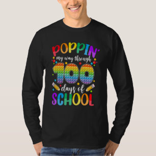 Camiseta Estourando Meu Caminho Através de 100 Dias de Esco