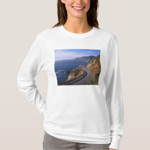 Camiseta Estrada 1 ao longo da costa da Califórnia perto