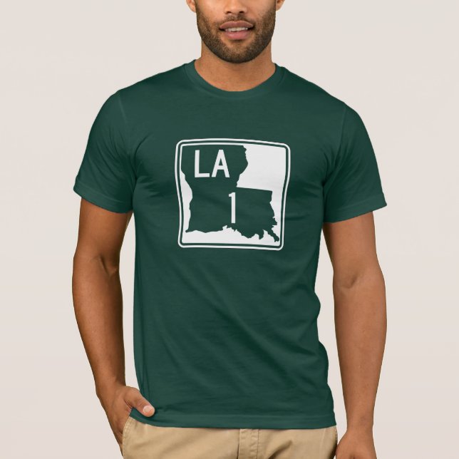 Camiseta Estrada 1, Louisiana, EUA (Frente)