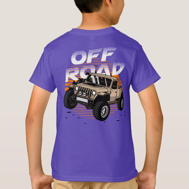 Camiseta Estrada 4 X 4 Montanha Sunset (Verso)
