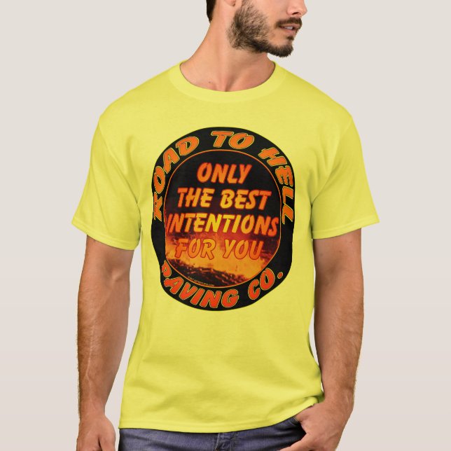 Camiseta Estrada a Inferno Paving Empresa (Frente)