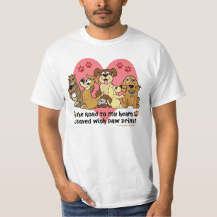 Camiseta Estrada a meu cão do coração