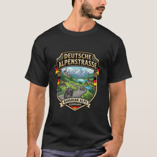Camiseta Estrada Alpina Alemã Baviera Passeio Cênico