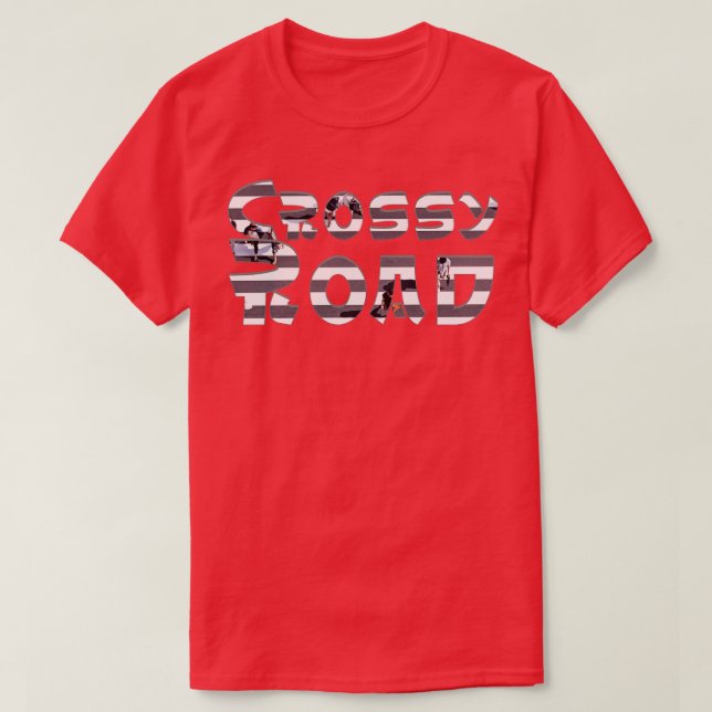 Camiseta Estrada Cruzada (Frente do Design)