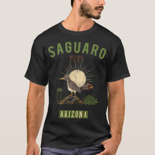 Camiseta Estrada de Arizona do Parque Nacional do Saguaro
