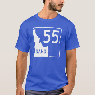 Camiseta Estrada de estado 55 de Idaho