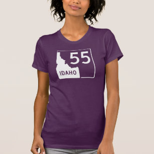 Camiseta Estrada de estado 55 de Idaho