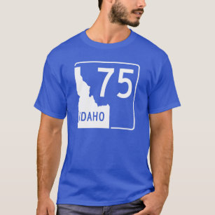 Camiseta Estrada de estado 75 de Idaho