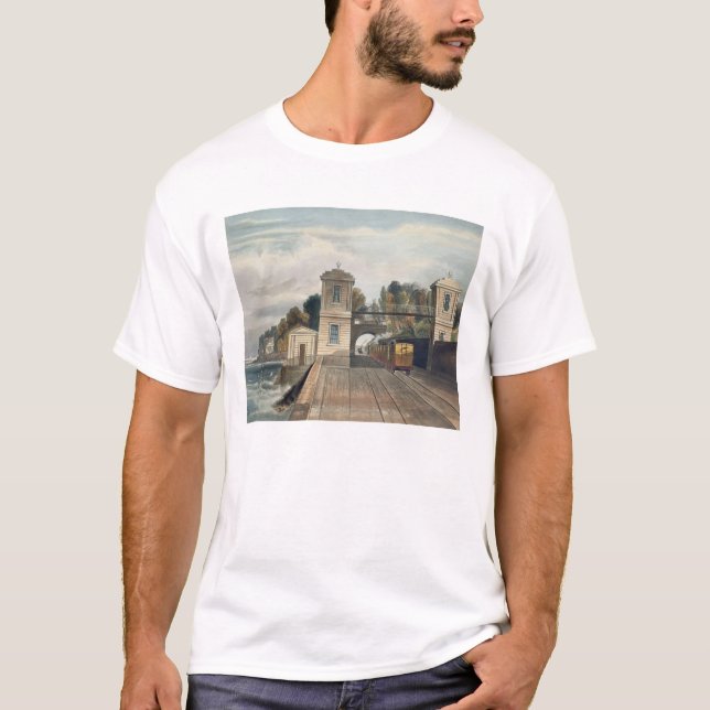 Camiseta Estrada de ferro de Dublin e de Kingstown: (Frente)
