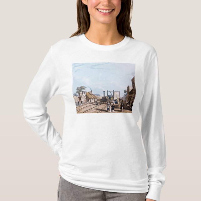 Camiseta Estrada de ferro de Liverpool e de Manchester: (Frente)