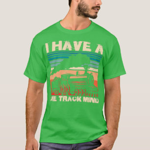 Camiseta Estrada de Ferro Funny e Estradas de Comboio-Gráfi