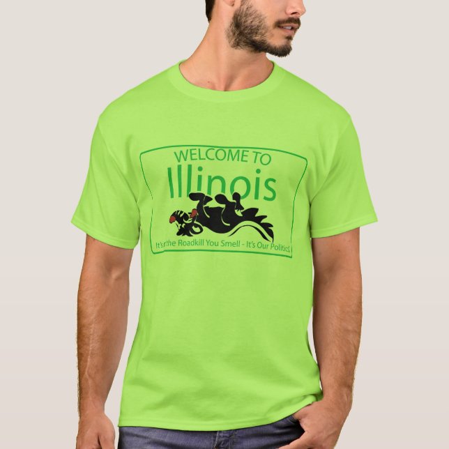 Camiseta Estrada de Illinois (Frente)